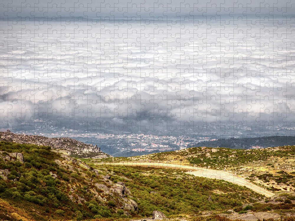 Serra Da Estrela Jigsaw Puzzle featuring the photograph Serra da Estrela by Micah Offman
