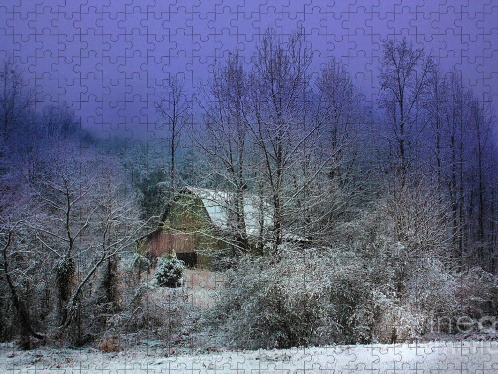 Christmas Jigsaw Puzzle featuring the photograph Silent Night by Rick Lipscomb
