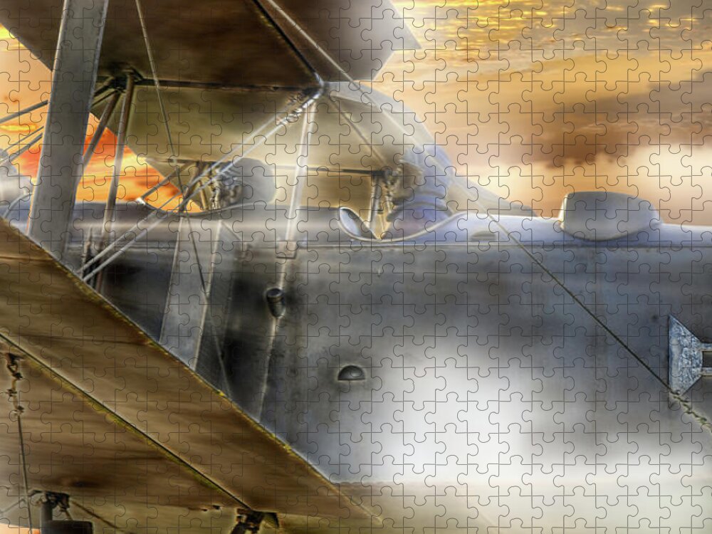 World War I Jigsaw Puzzle featuring the photograph Sky pilots by Micah Offman
