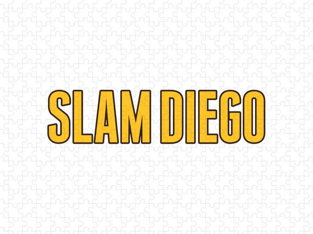 Slam Diego 3 Jigsaw Puzzle by Linda T Keller - Pixels