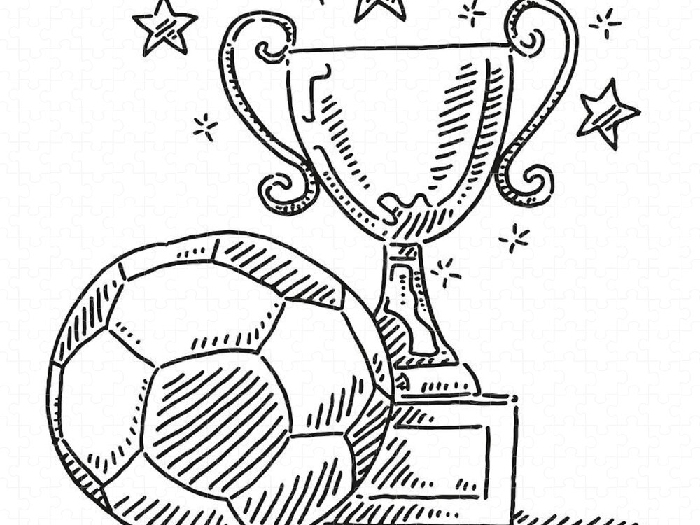 Soccer Ball Sketch. Football Symbol. Spo Graphic by onyxproj · Creative  Fabrica