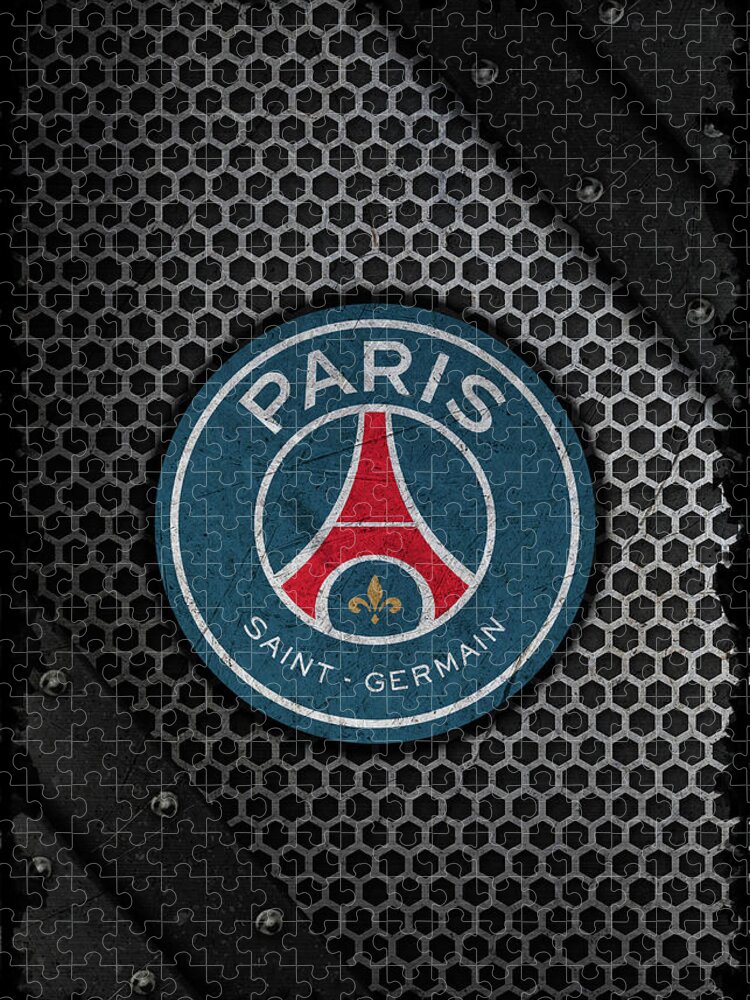 Soccer League Metal Paris Saint Germain FC Jigsaw Puzzle by Leith Huber -  Pixels