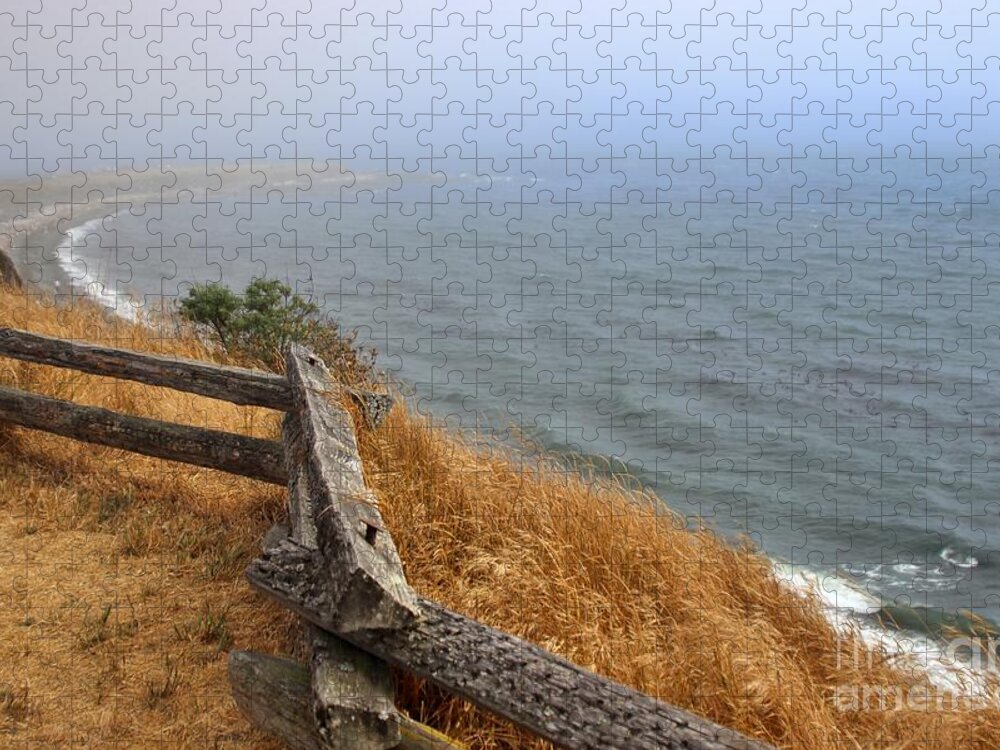 Beach Jigsaw Puzzle featuring the photograph Soft Atmosphere by Kimberly Furey