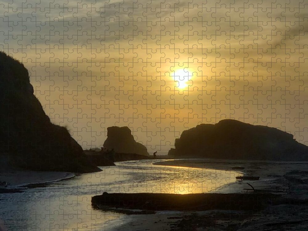 Photograph Jigsaw Puzzle featuring the photograph Solitary Man by Suzy Piatt