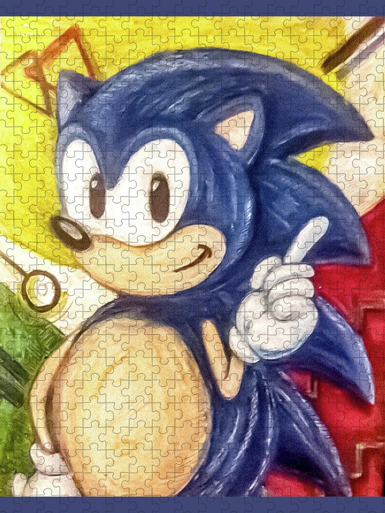 Sonic The Hedgehog Jigsaw Puzzle