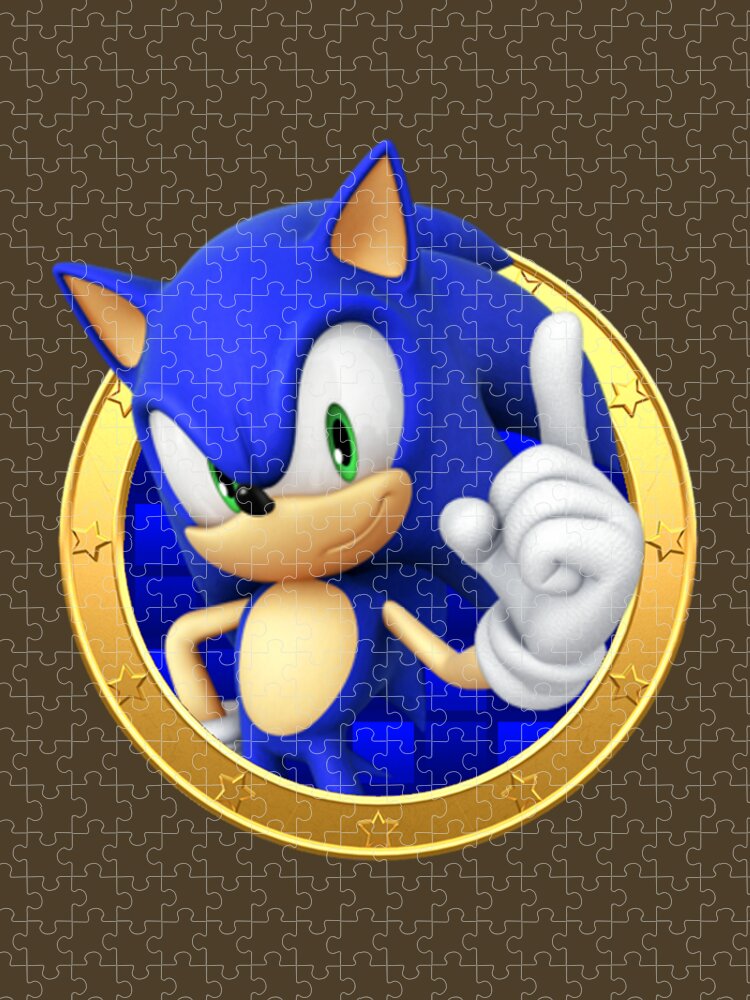 252-Piece Sonic the Hedgehog Jigsaw Puzzle