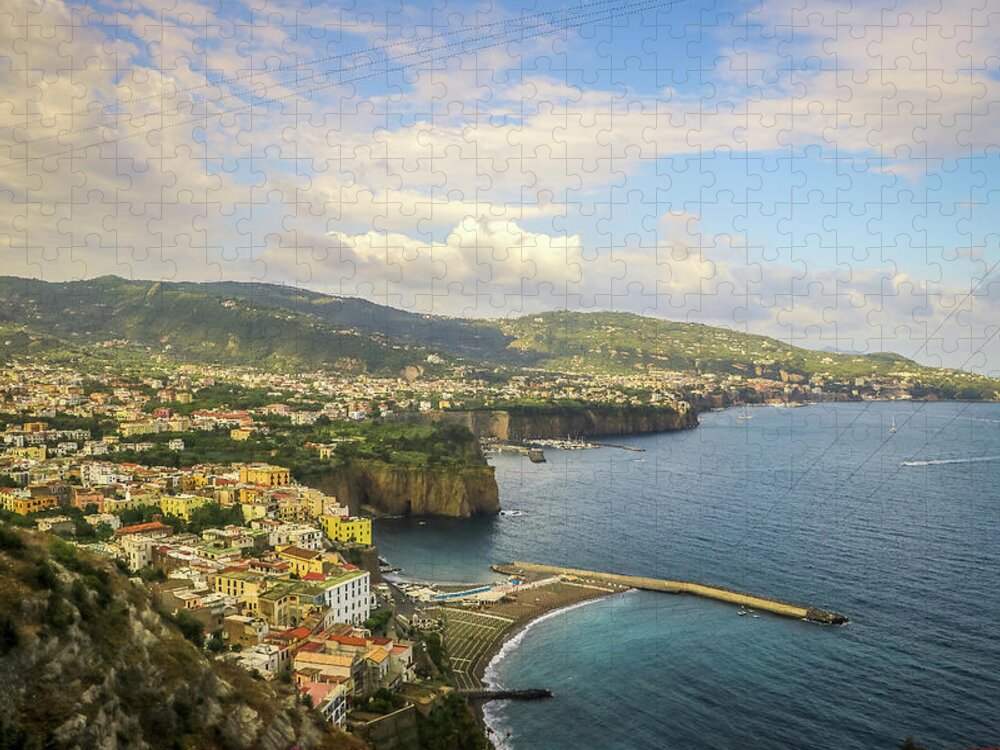 Sorrento Jigsaw Puzzle featuring the photograph Sorrento, Italy by Paul James Bannerman