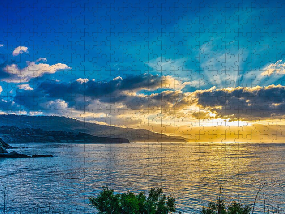 Sunrise Jigsaw Puzzle featuring the photograph South Bay Sunrise 2 by Douglas Castleman