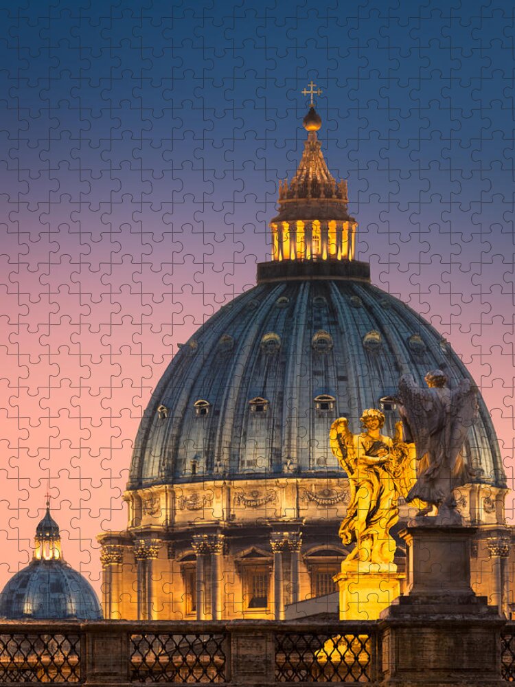 St. Peter's Dom Jigsaw Puzzle featuring the photograph St. Peter's Dom by Peter Boehringer