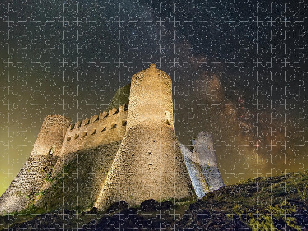Nightscape Jigsaw Puzzle featuring the photograph Standing Strong by Ralf Rohner