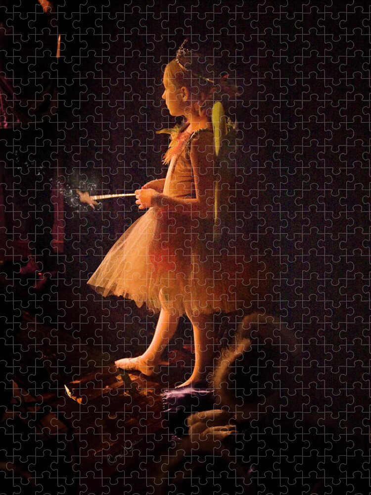 Ballerina Jigsaw Puzzle featuring the photograph Star Dust Ballerina by Craig J Satterlee