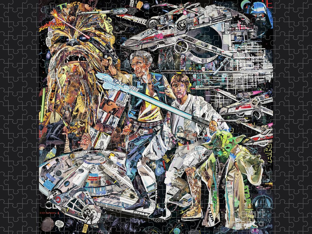 RAVENSBURGER - Puzzle -1000p : Star Wars (Challenge Puzzle)
