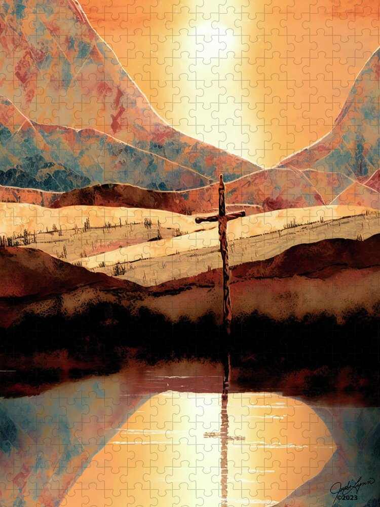 Digital Jigsaw Puzzle featuring the digital art Steadfast by Judi Lynn