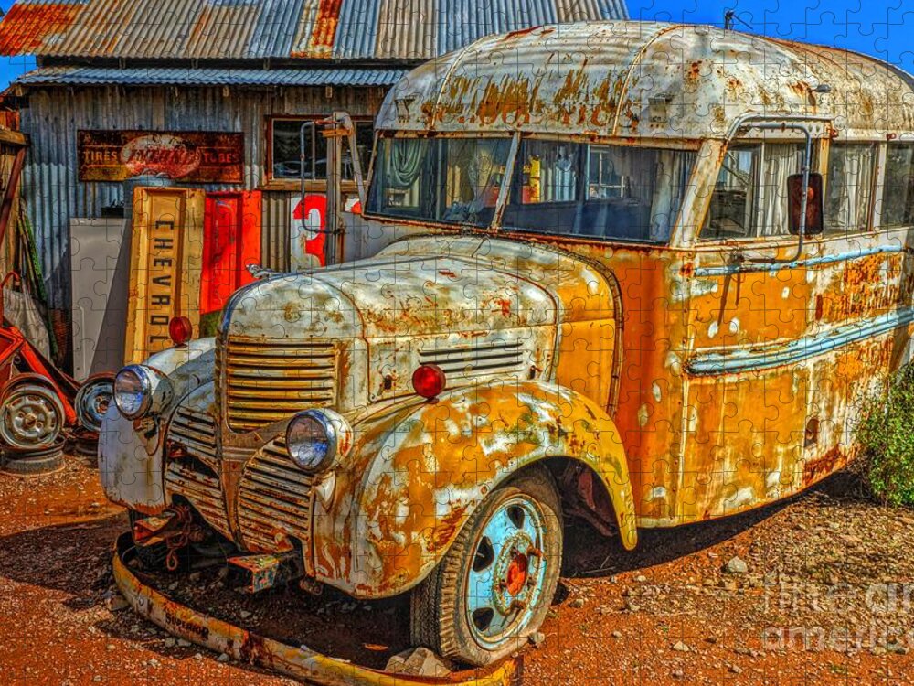  Jigsaw Puzzle featuring the photograph Still Wheels by Rodney Lee Williams