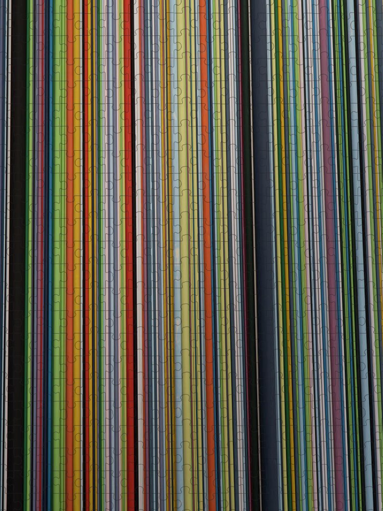 Stripes Jigsaw Puzzle featuring the photograph Stripes by Elaine Teague