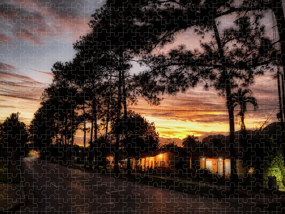 Cuba Jigsaw Puzzle featuring the photograph Sunset in Vinales by Micah Offman