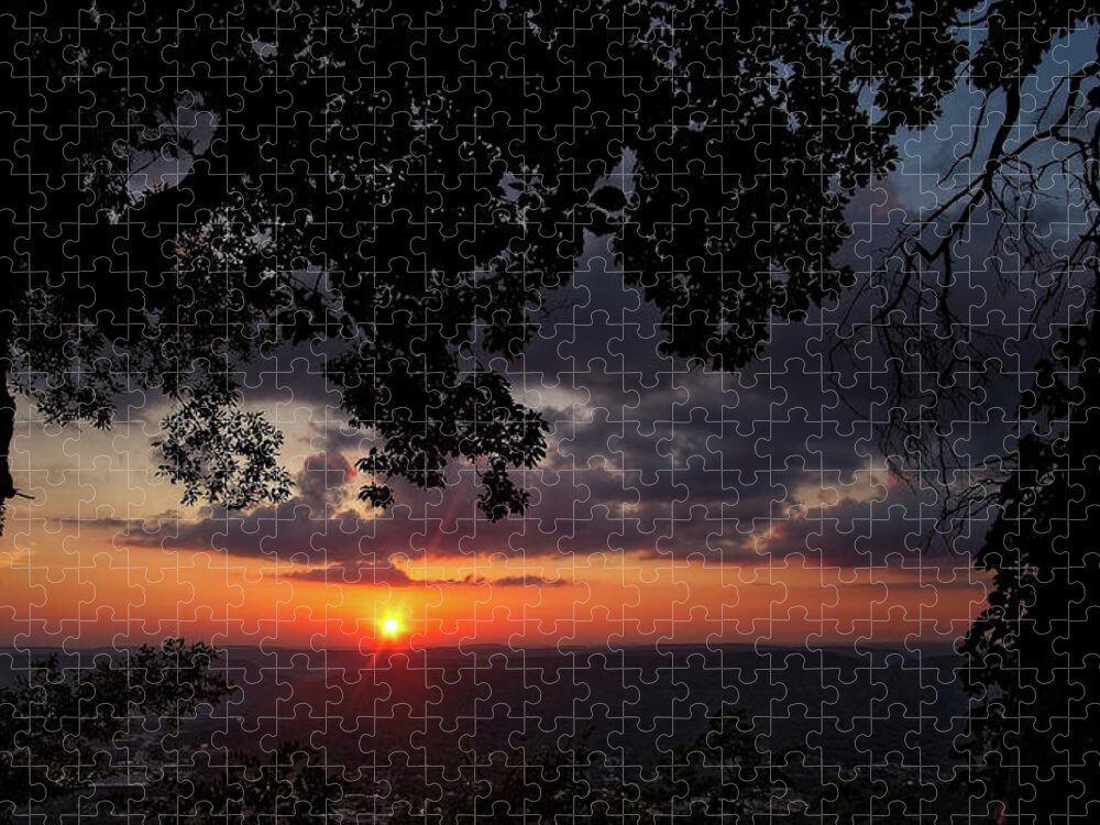 Chattanooga Jigsaw Puzzle featuring the photograph Lookout Valley Sunset by George Taylor