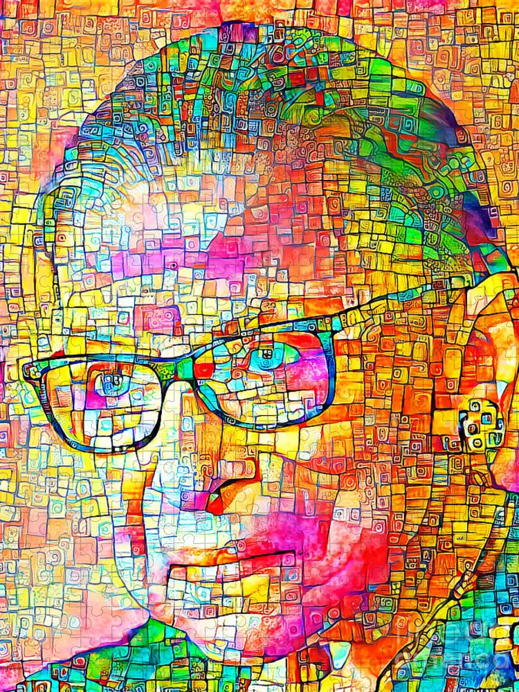 Wingsdomain Jigsaw Puzzle featuring the photograph Supreme Court Justice Ruth Ginsburg Notorious RBG 20200918 by Wingsdomain Art and Photography