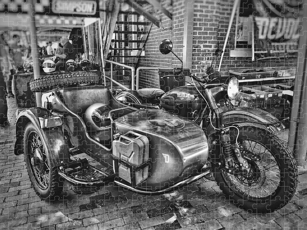 Motorcycle Jigsaw Puzzle featuring the photograph Sweet Motorcycle by Rick Nelson