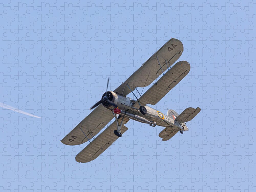 Aircraft Jigsaw Puzzle featuring the photograph Swordfish Stringback by Paul Madden