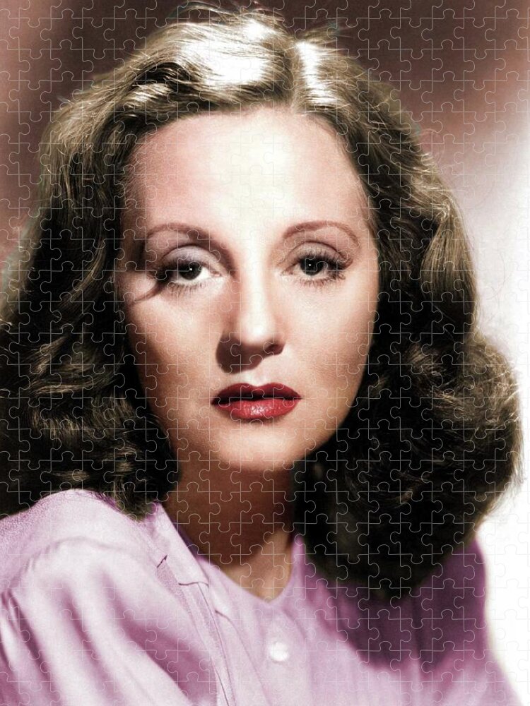 Tallulah Jigsaw Puzzle featuring the photograph Tallulah Bankhead by Movie World Posters