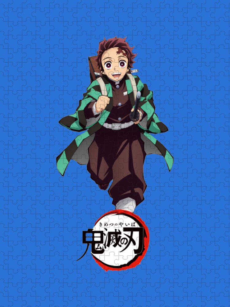 Tanjiro Anime - online puzzle