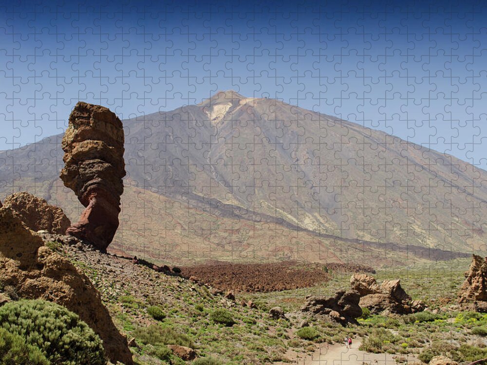 Teide Jigsaw Puzzle featuring the photograph Teide by Gavin Lewis