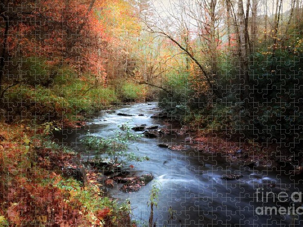 River Jigsaw Puzzle featuring the photograph Tellico Lullabye by Rick Lipscomb