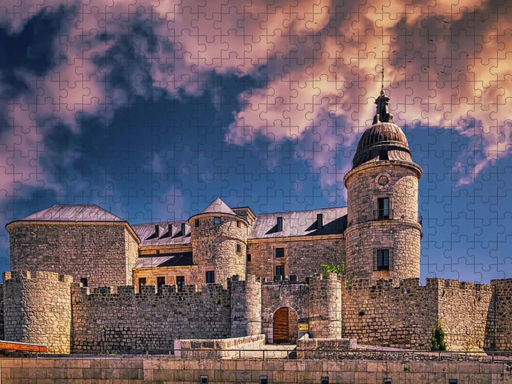 Castle Jigsaw Puzzle featuring the photograph The Castle of Simancas by Micah Offman