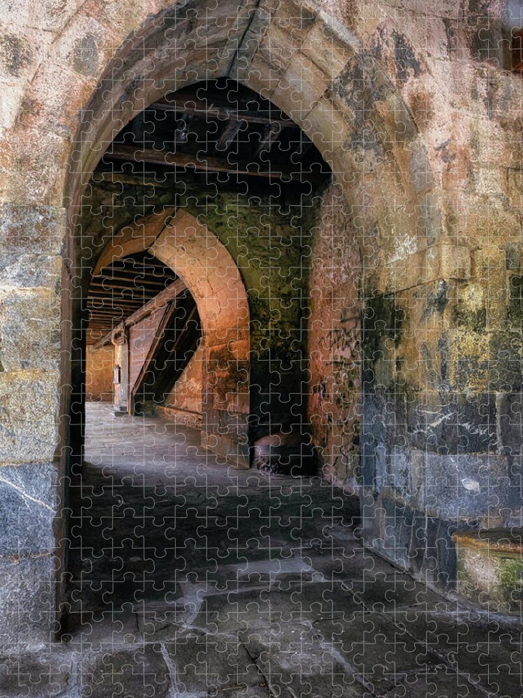 Church Jigsaw Puzzle featuring the photograph The church fortress by Micah Offman