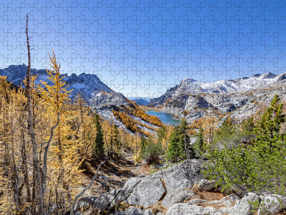 A Photo Of The Core Enchantments Jigsaw Puzzle featuring the photograph The Core Enchantments 5 by Pelo Blanco Photo