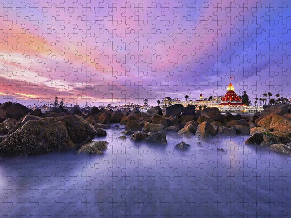 Hotel Del Coronado Jigsaw Puzzle featuring the photograph The Del by Lee Sie