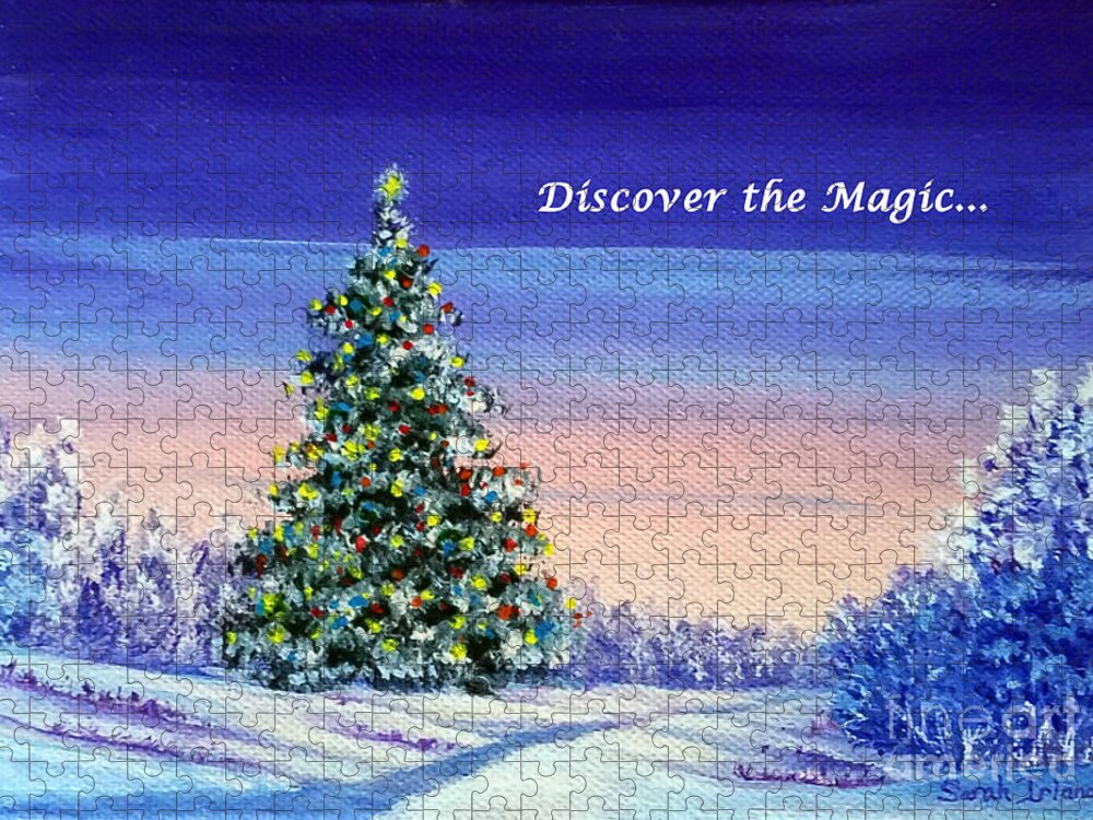The Jigsaw Puzzle featuring the painting The Discovery - Discover the Magic by Sarah Irland