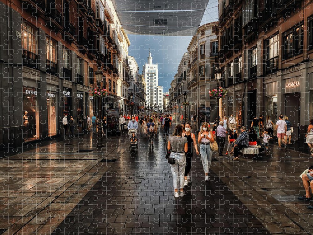 Energy Jigsaw Puzzle featuring the photograph The existence plan by Micah Offman