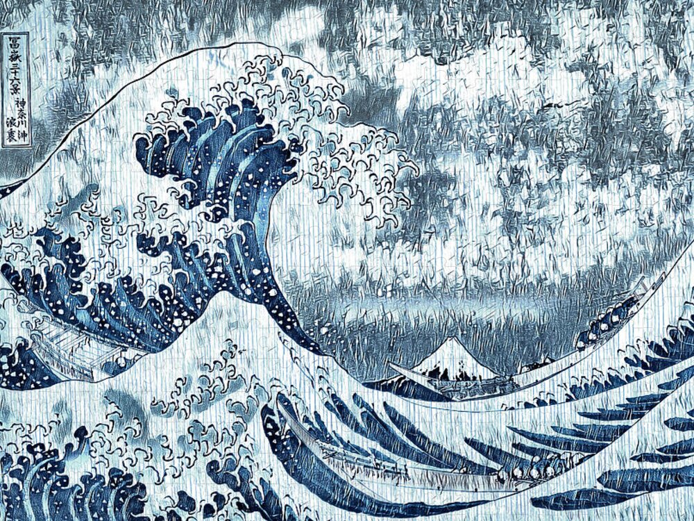 Hokusai: The Great Wave, 1,000-Piece Puzzle
