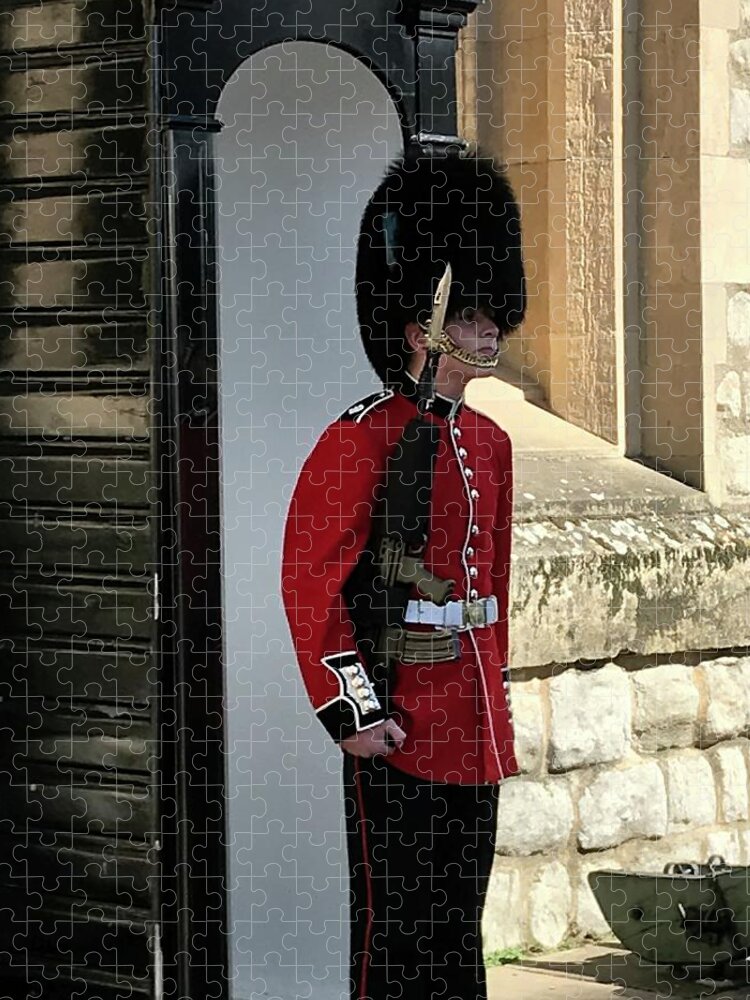 Guard Jigsaw Puzzle featuring the photograph The Guard by Lee Darnell