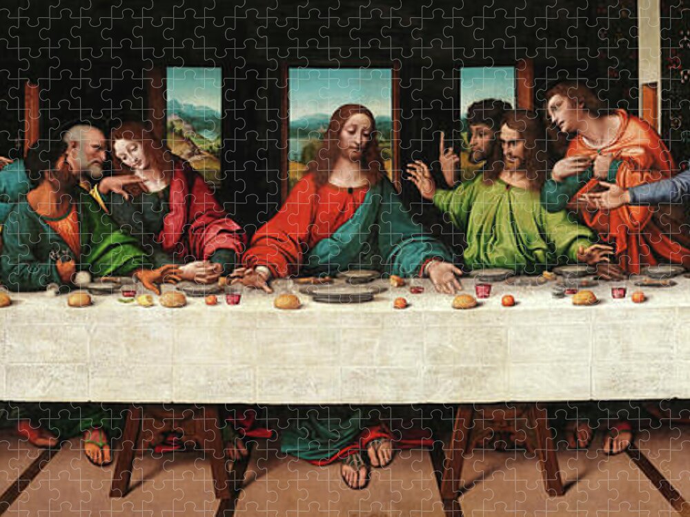 The Last Supper Jigsaw Puzzle by Leonardo da Vinci - Pixels Puzzles
