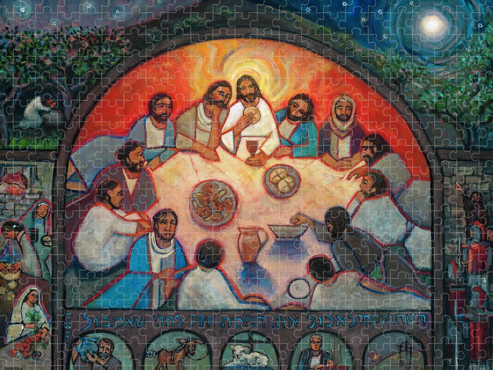 The Last Supper Jigsaw Puzzle by Jen Norton - Pixels