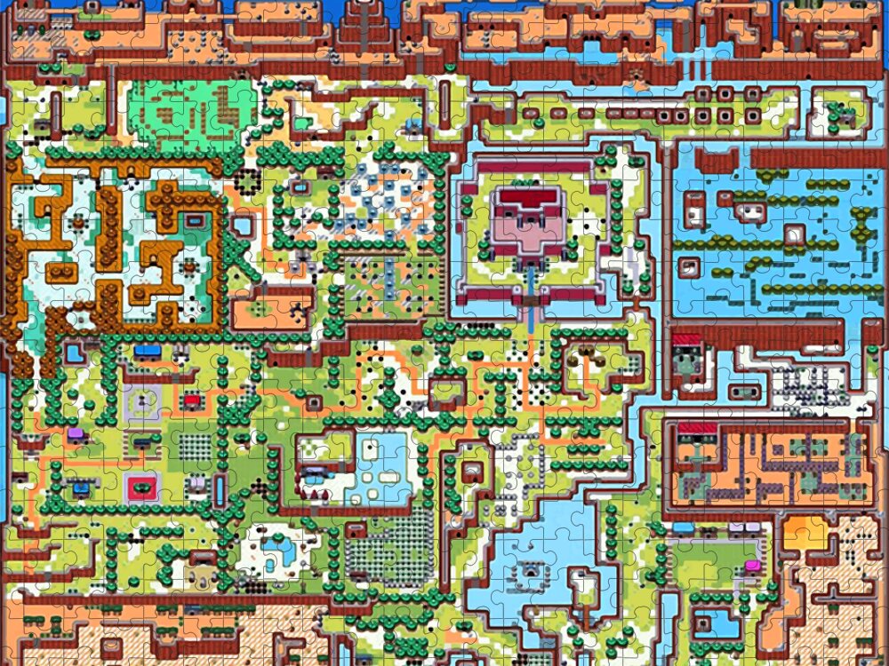 The Legend of Zelda Jigsaw Puzzle by Ronald T Back - Pixels