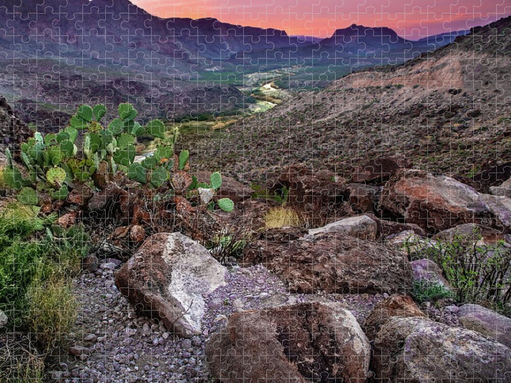 Big Bend Ranch State Park Jigsaw Puzzle featuring the photograph The Lone Star by KC Hulsman