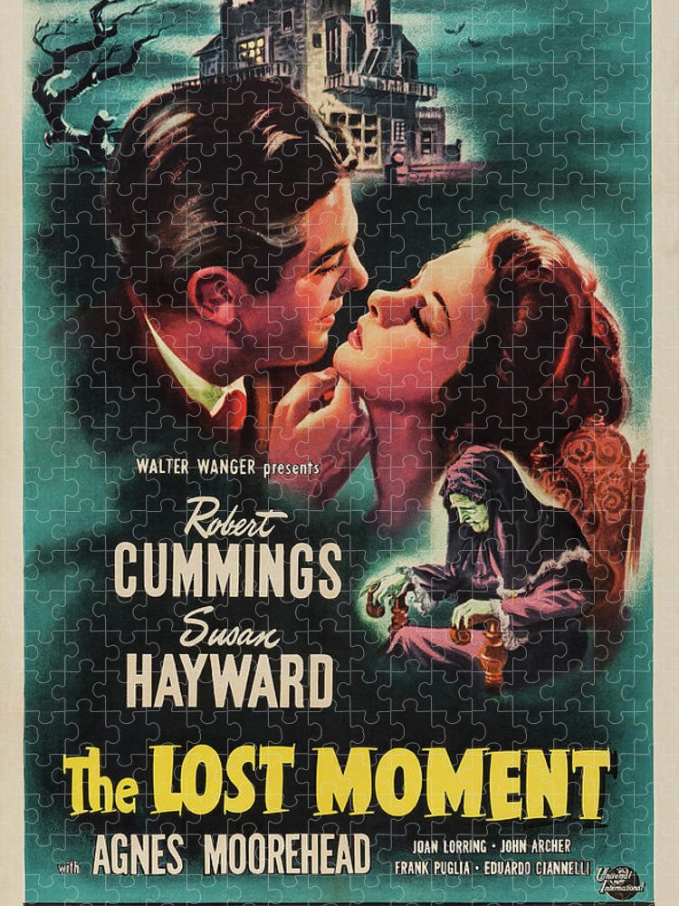 Lost Jigsaw Puzzle featuring the mixed media ''The Lost Moment'', 1947 by Movie World Posters