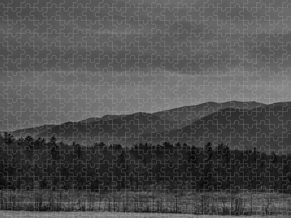 Landscape Jigsaw Puzzle featuring the photograph The Mountains by Jamie Tyler