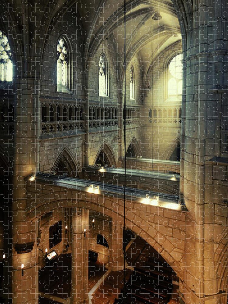 Cathedral Jigsaw Puzzle featuring the photograph The old cathedral by Micah Offman