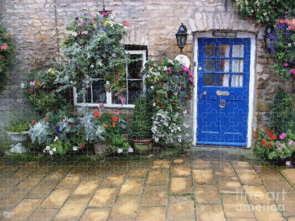 Stow-in-the-wold Jigsaw Puzzle featuring the photograph The Pound by Brian Watt