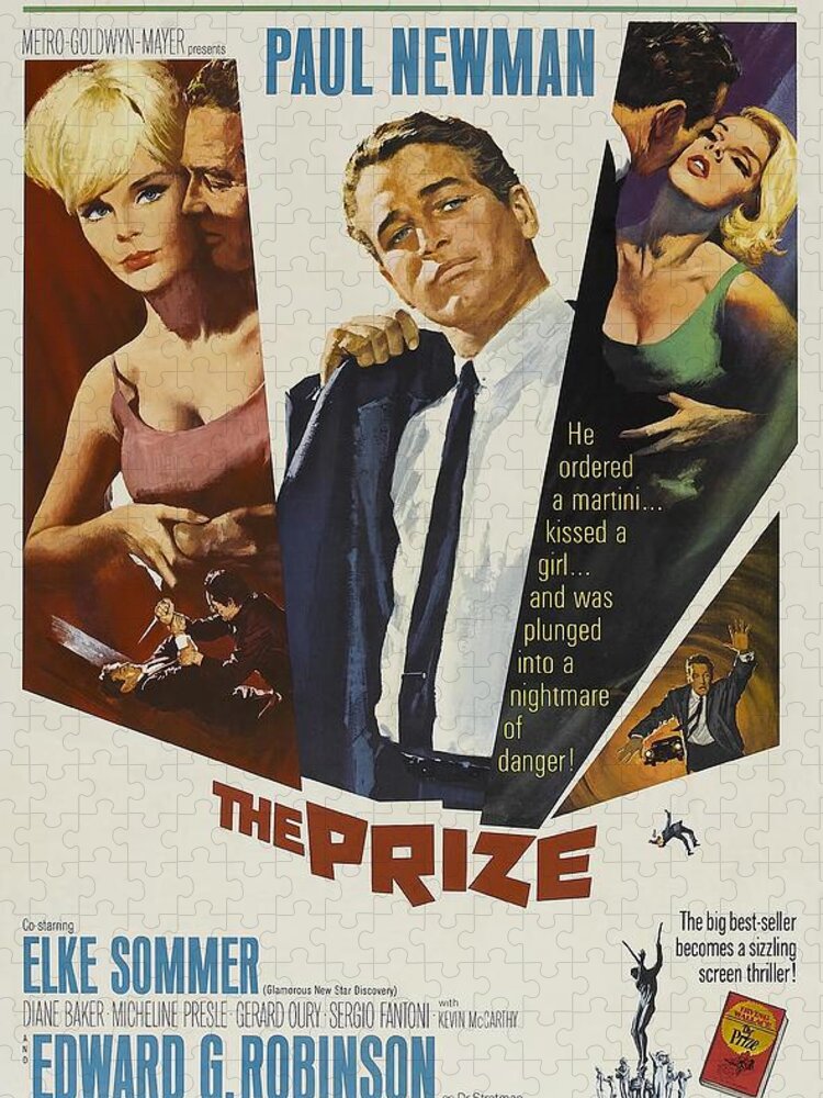 Synopsis Jigsaw Puzzle featuring the mixed media ''The Prize'', 1963 - art by Howard Terpning by Movie World Posters