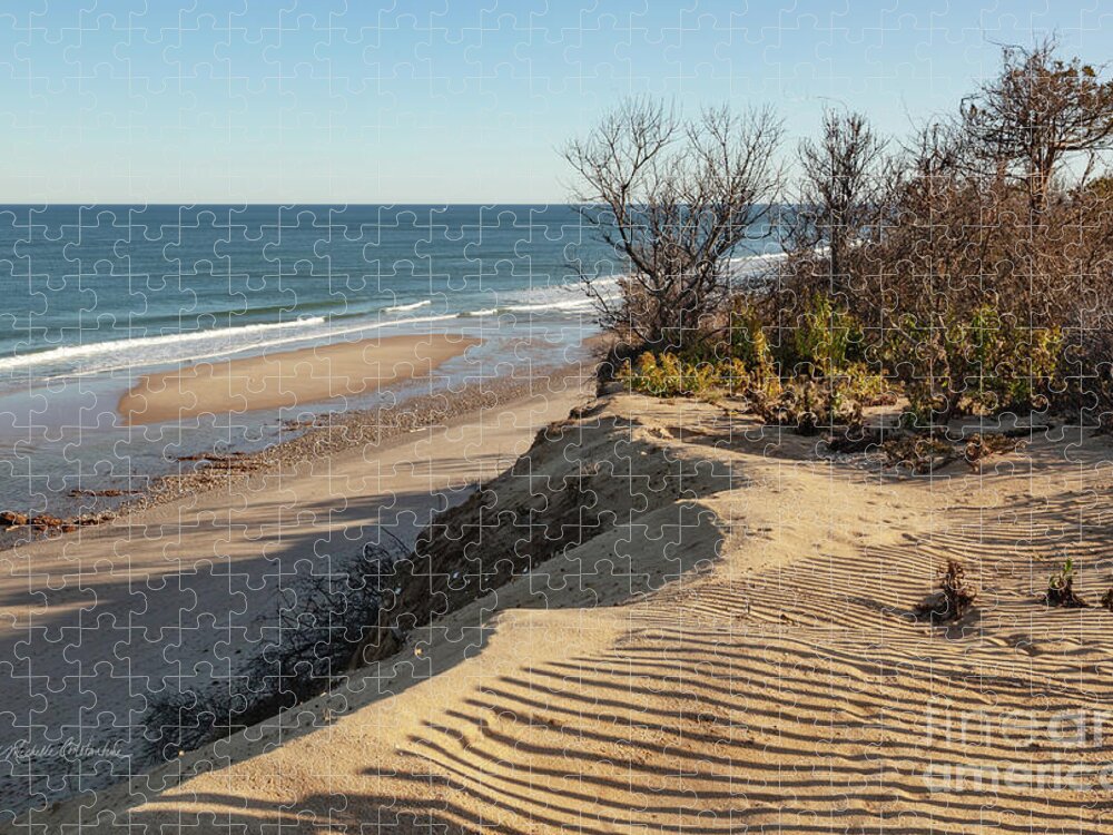 The Seashore Jigsaw Puzzle featuring the photograph The Seashore by Michelle Constantine