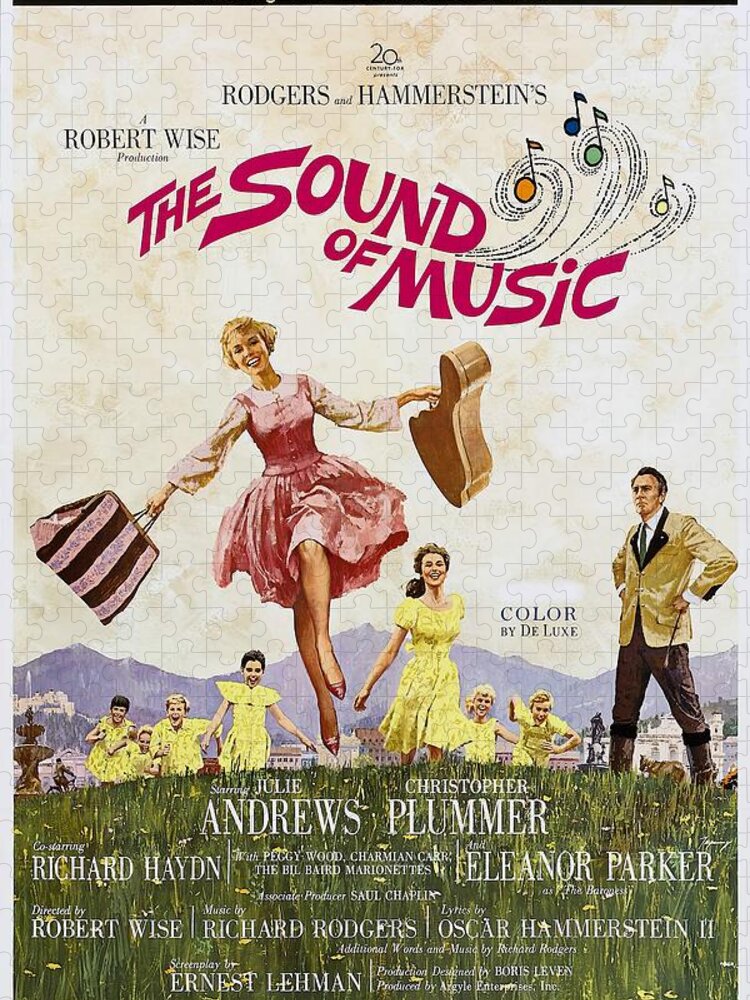 Terpning Jigsaw Puzzle featuring the mixed media ''The Sound of Music'', 1965 - art by Howard Terpning by Stars on Art