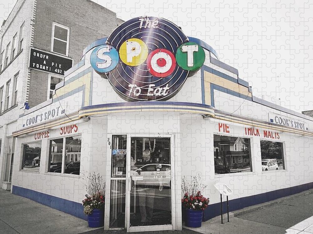 The Spot Jigsaw Puzzle featuring the photograph The Spot by Natasha Marco
