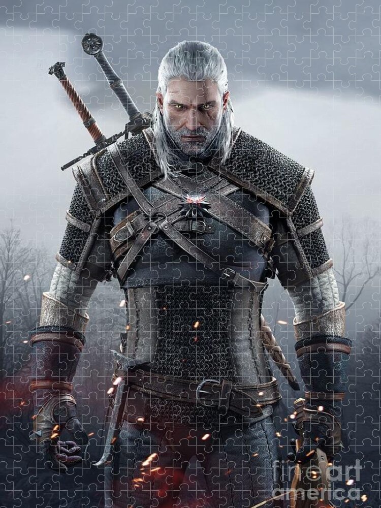 The Witcher Jigsaw Puzzle by Seth Hoffnung - Pixels