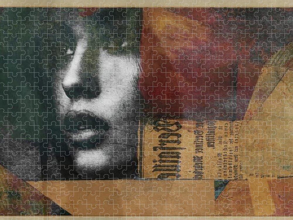 Woman Jigsaw Puzzle featuring the digital art This Years Love by Paul Lovering